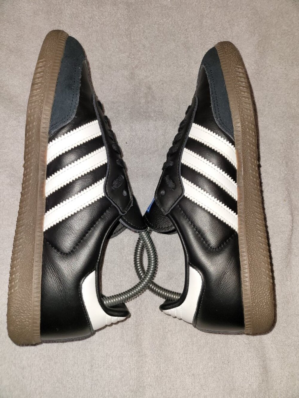 Adidas Samba OG Originals Black White Brown Gum B75807 Mens Size 6.5 Sneakers - Picture 11 of 16